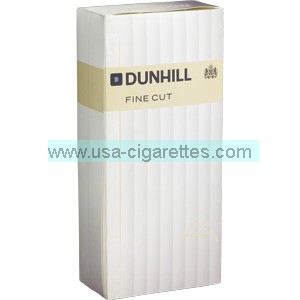 Dunhill Fine Cut White box cigarettes